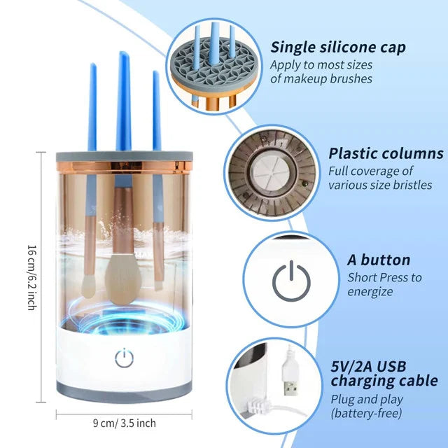 𝙃𝙤𝙢𝙞𝙫𝙚𝙭™ Makeup Brush Cleaner – منظف فرش المكياج