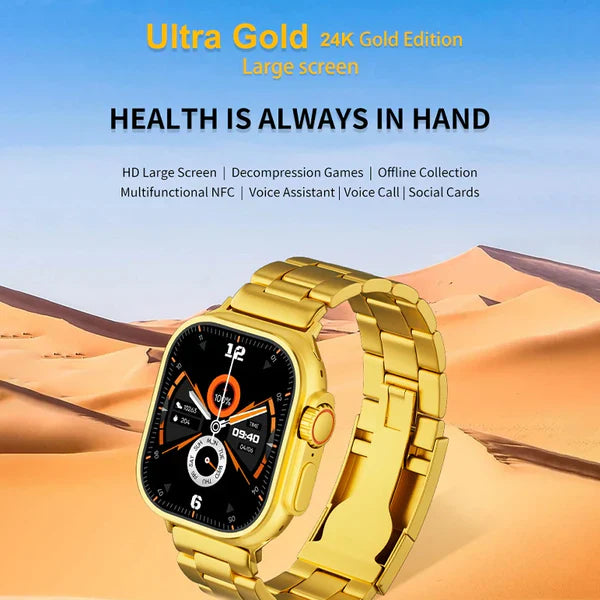 𝙃𝙤𝙢𝙞𝙫𝙚𝙭™ Gold Ultra Watch – ساعة جولد ألترا