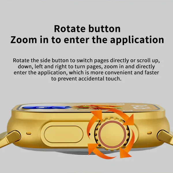 𝙃𝙤𝙢𝙞𝙫𝙚𝙭™ Gold Ultra Watch – ساعة جولد ألترا