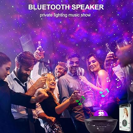 𝙃𝙤𝙢𝙞𝙫𝙚𝙭™ Galaxy Ocean Light Projector – بروجكتر ضوء المجرة والمحيط