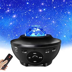 𝙃𝙤𝙢𝙞𝙫𝙚𝙭™ Galaxy Ocean Light Projector – بروجكتر ضوء المجرة والمحيط