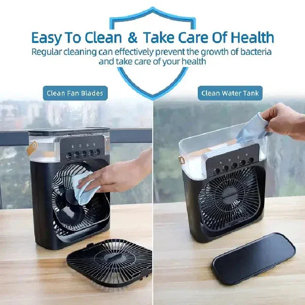 𝙃𝙤𝙢𝙞𝙫𝙚𝙭™Mini Air Coolerهيكساليفينغ™ ميني مكيف الهواء المحمول